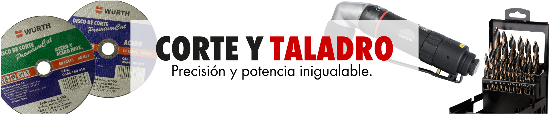 Herramientas de Corte y Taladro Würth