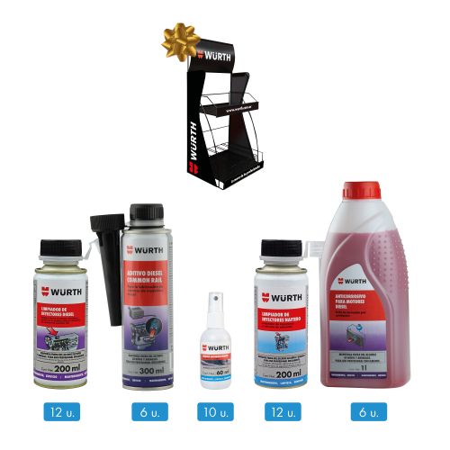 KIT MULTI LUBRICENTROS  + EXHIBIDOR DE REGALO