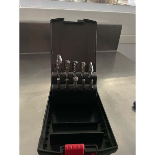 KIT DE 10 FRESAS METALICAS - OUTLET 820         