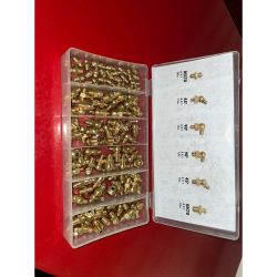 KIT DE 115 ALEMITES RECTOS 45 Y 90 - OUTLET 832  