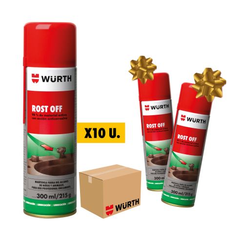 Kit 10 Rost Off + 2 De Regalo
