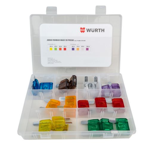 KIT DE 20 FUSIBLES MAXI