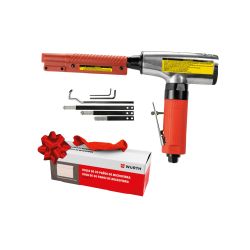 EXTRACTOR DE PARABRISA NEUMATICO + ROLLO DE PAÑOS DE MICROFIBRA DE REGALO