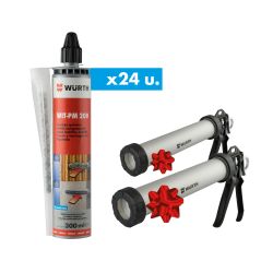 KIT PREMIUM "ANCLAJE QUIMICO + 2 PISTOLA DE REGALO"