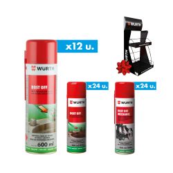 KIT REPOSICIÓN EXPRESS "ROST OFF + EXHIBIDOR DE REGALO"