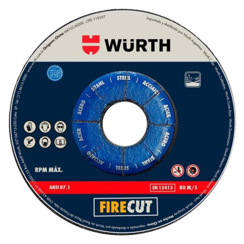 Disco Desbaste Firecut 230x6,8x22