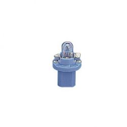 LAMP. ZOCALO PLAST AZUL  12V 1,2W