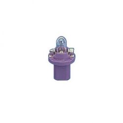 LAMP. ZOCALO PLAST. LILA 12V 0,4W