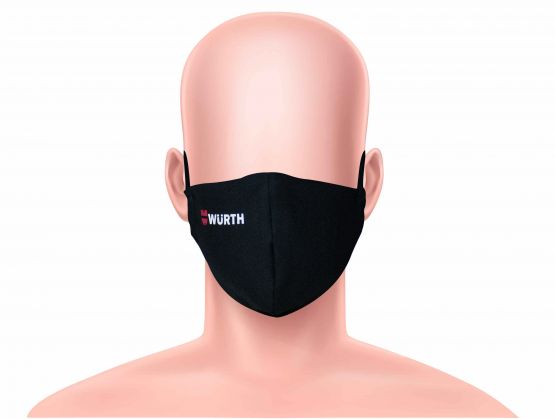 TAPABOCA  TRIPLE CAPA LAVABLE NEGRO