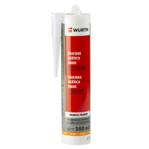 Silicona Blanca Acrílica 280 ml Wolfox Wf9640