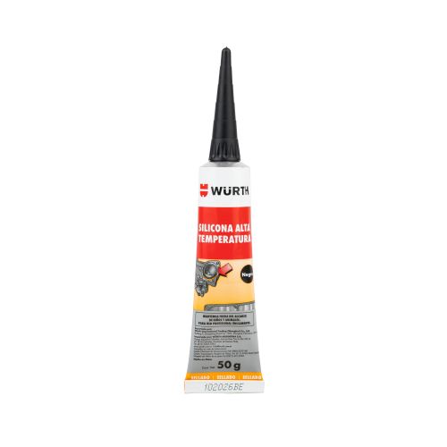 SILICONA ALTA TEMPERATURA 50G NEGRO 1