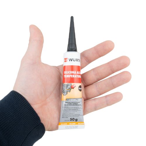 SILICONA ALTA TEMPERATURA 50G NEGRO 3